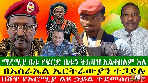 በሸዋ የኦሮሚያ ልዩ ኃይል ተደመሰሰ፣በእስራኤል ኤርትራውያን ተጋደሉ፣ ማረሚያ ቤቱ የፍርድ ቤቱን ትእዛዝ አልቀበልም አለ፣29/05/24
