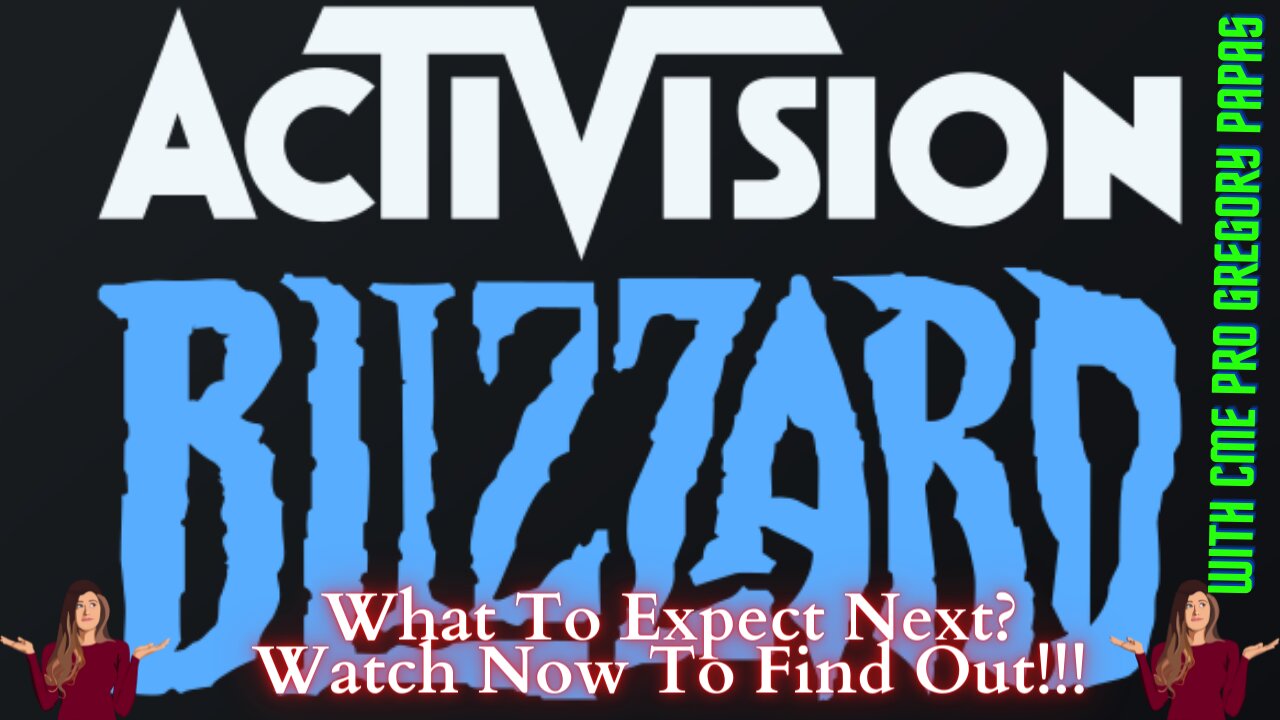 What To Expect With Activision (ATVI) On Monday... Thoughts from CME Pro Greg Papas! WATCH NOW!!!