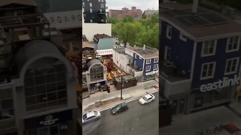 View from hotel in Halifax