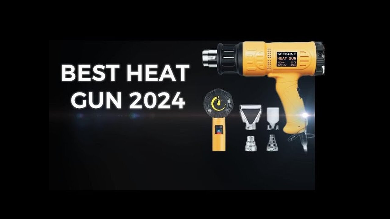 Could the SEEKONE Heat Gun be the solution you've been looking for? Let’s find out.