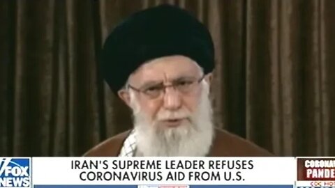 Iran's Supreme Leader "U.S. Government Is Suspected Of Creating This Virus!"