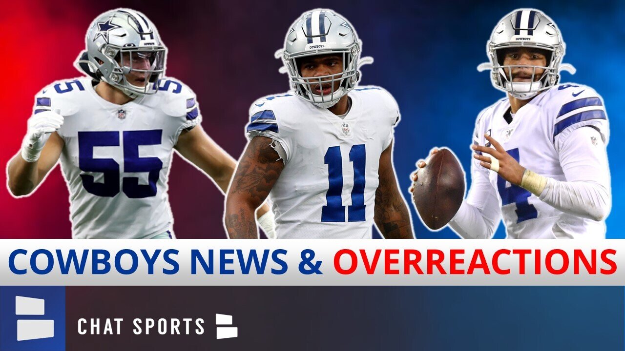 Leighton Vander Esch Injury News + Cowboys Overreactions On Dak Prescott, Kelvin Joseph & OBJ