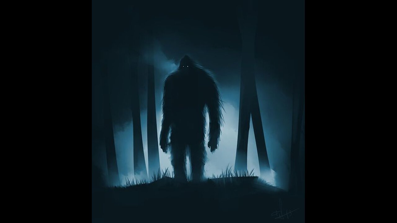 Late Night Unknown Visitor (Sasquatch Prints)