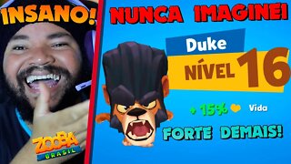 DUKE nv 16 contra JOGADORES REAIS ESQUADRÃO! ZOOBA: Jogo de Batalha Animal