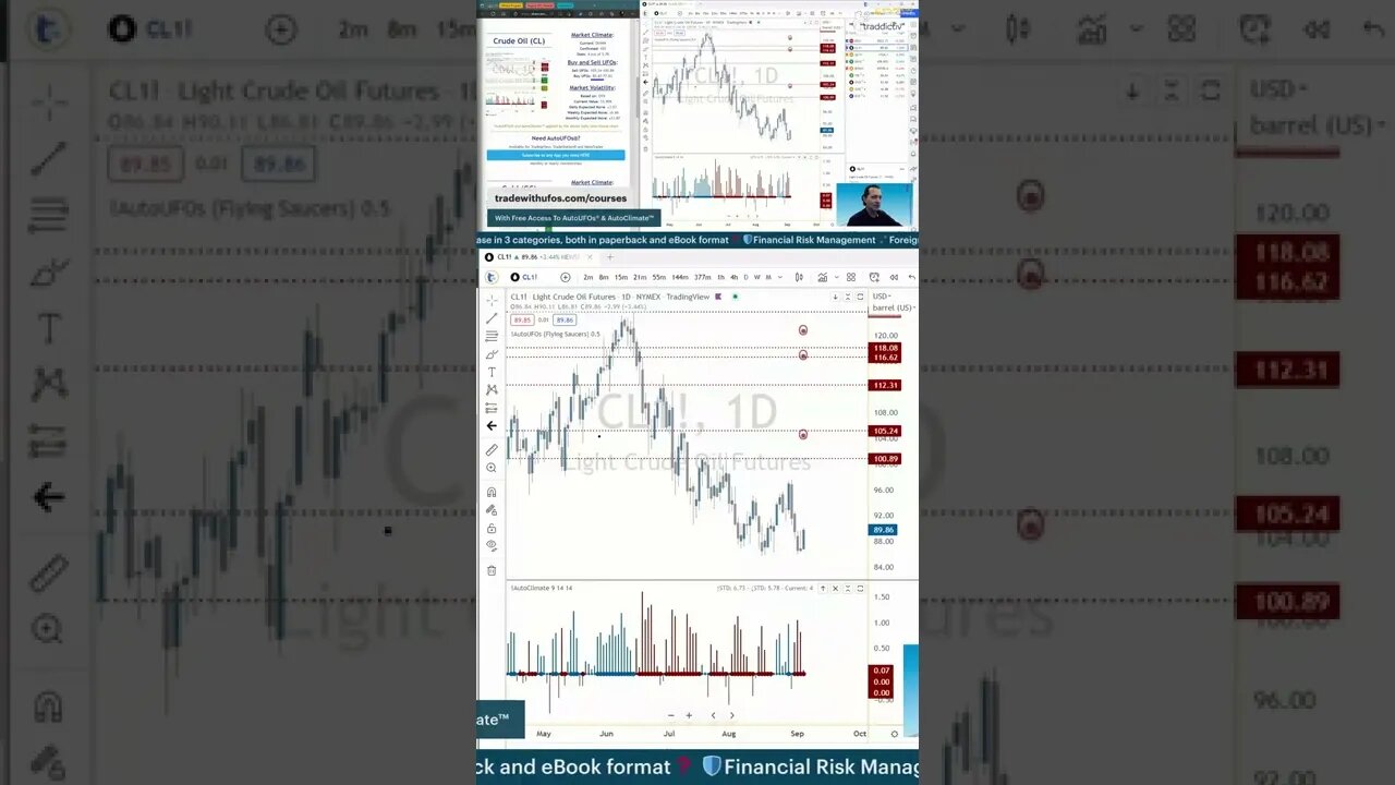 The Trading Week In 3D 🛎️ #marketcommentary by #tradewithufos