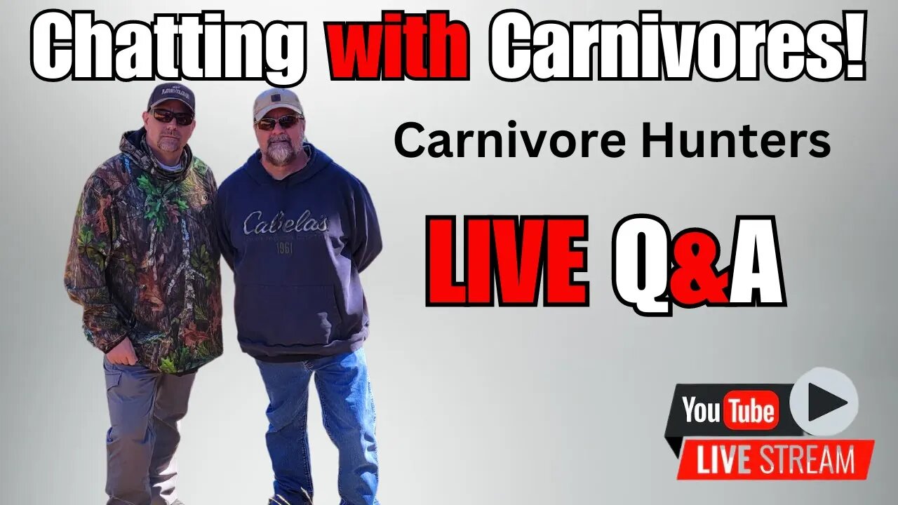 Carnivore Hunters Story LIVE & QA