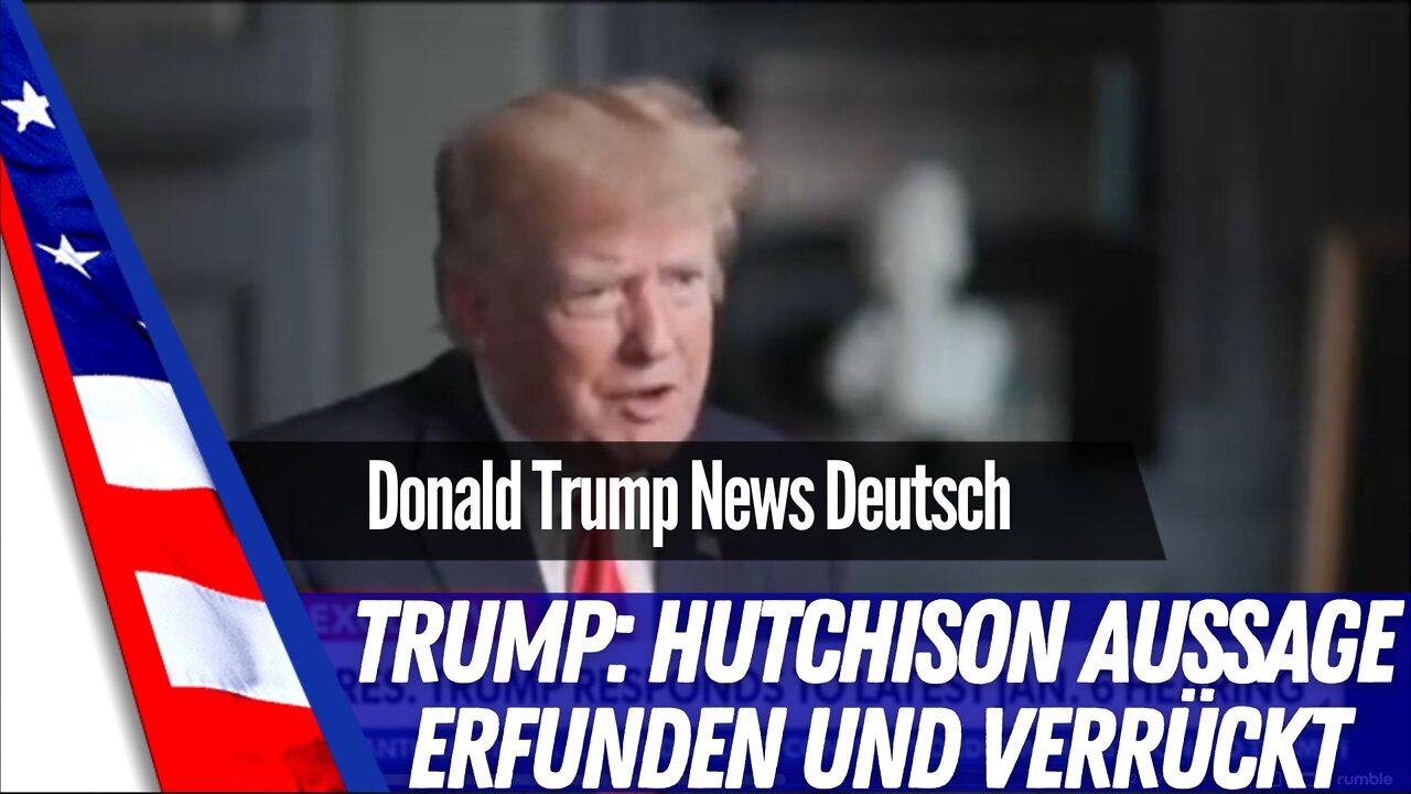 Trump reagiert auf Zeugenaussage gegen ihn.