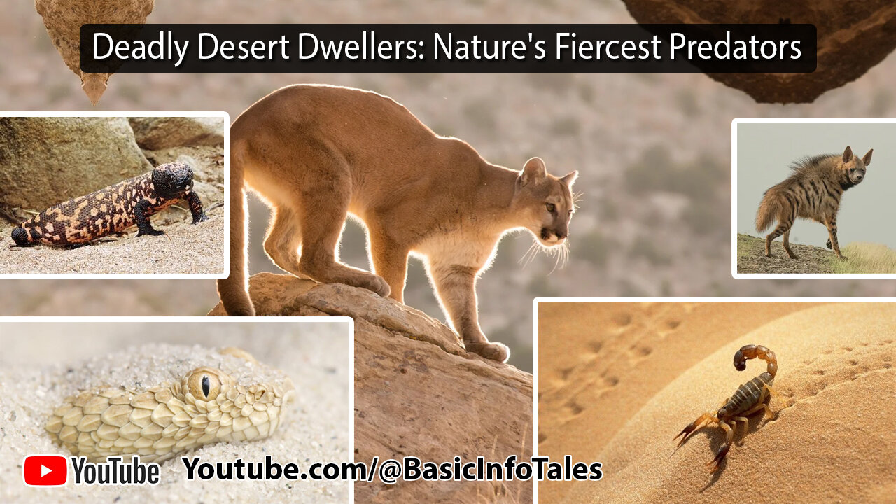 Deadly Desert Dwellers: Nature's Fiercest Predators