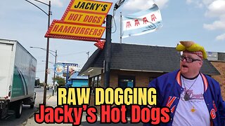 Raw Dogging at Jacky's Hot Dogs in Chicago