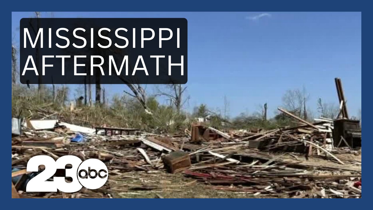 At least 25 people dead after tornado outbreak in Mississippi