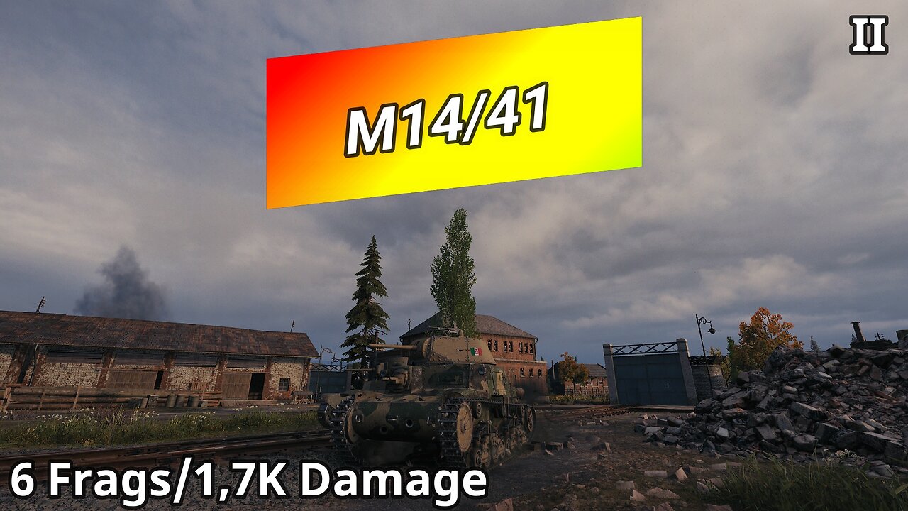 M14/41 (6 Frags/1,7K Damage) | World of Tanks