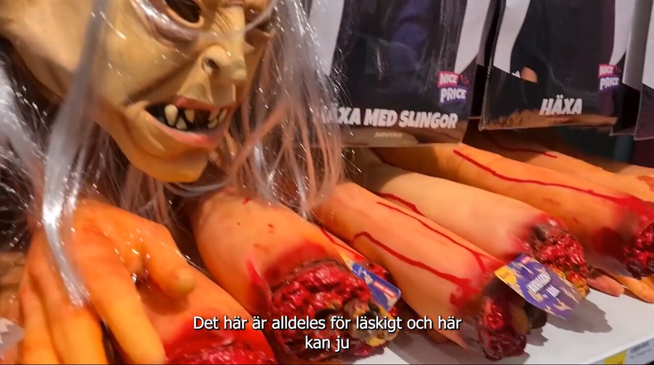 TEMA HALLOWEEN - FÖRSKJUTNINGEN FRÅN HELIGT TILL OHELIGT