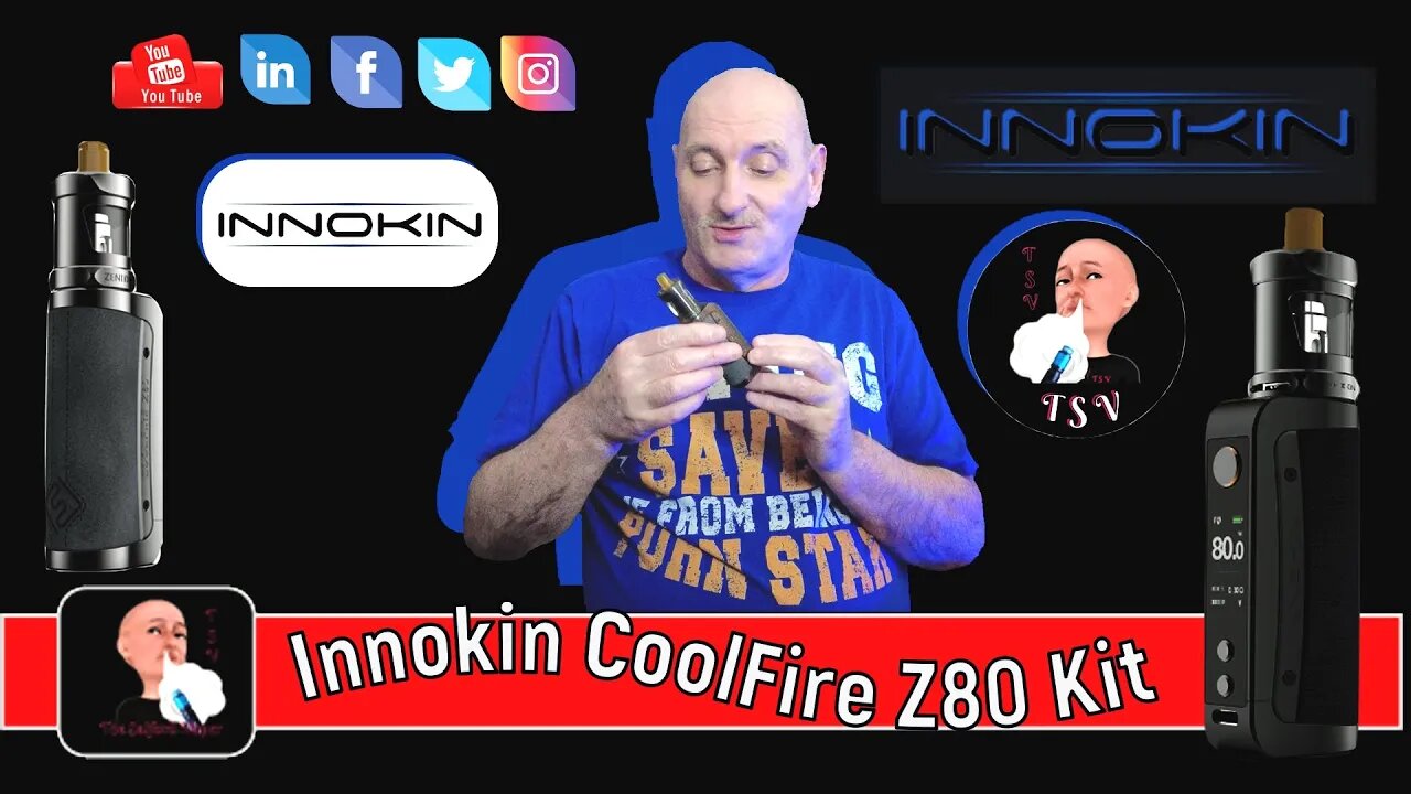 Innokin Coolfire Z80 with Zenith II