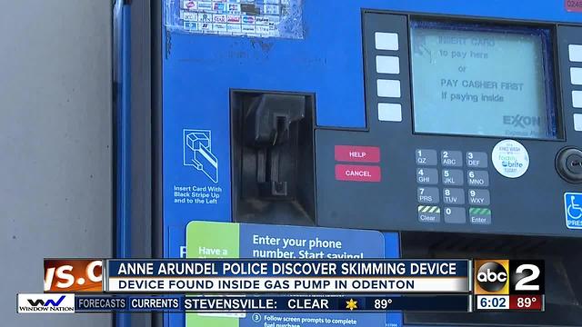 Police search for card skimming suspects in Odenton