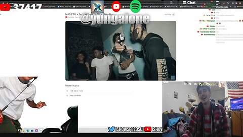 Yung Alone Reacts To IShowSpeed Dancing To Bronx Drill Music