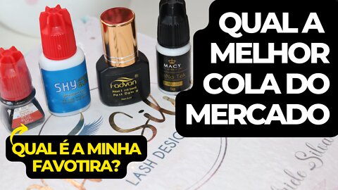 QUAL A COLA IDEAL PARA EXTENSÃO DE CÍLIOS PERFEITA