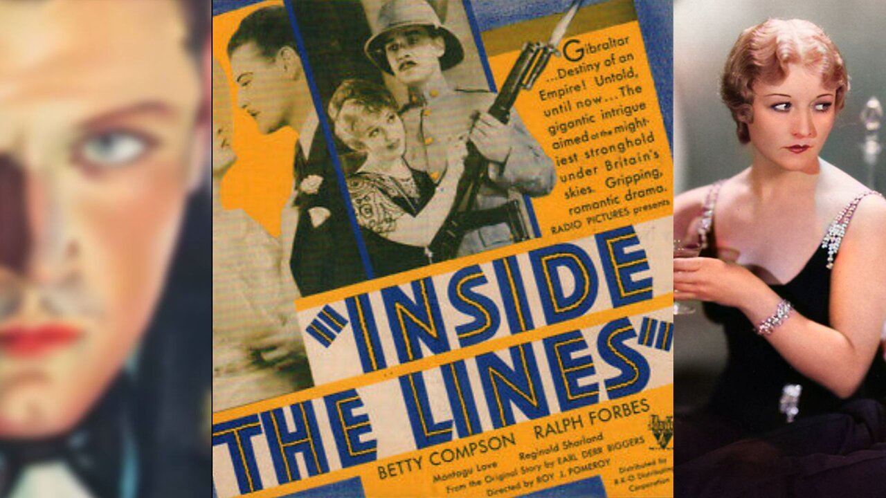 INSIDE THE LINES (1930) Betty Compson, Ralph Forbes & Montagu Love | Drama, War | B&W