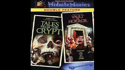 TALES FROM THE CRYPT 1972 & THE VAULT OF HORROR 1973 Claustrophobic Creepiness DOUBLE FEATURE