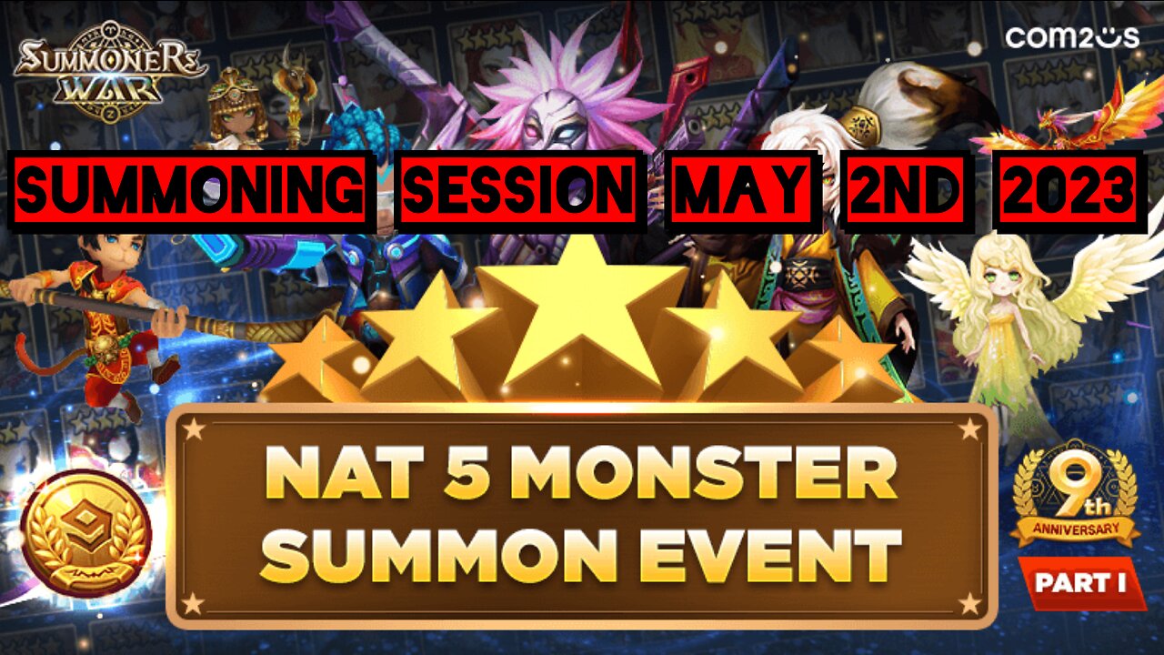 Summoners War Summoning Session May 2nd 2023