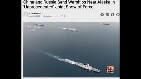 EMERGING THREAT: CHINA AND RUSSIA NAVY FLEETS' PROXIMITY TO ALASKA