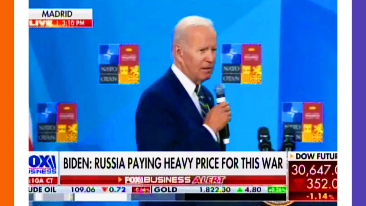 Biden Blames His Low Poll Numbers On SCOTUS
