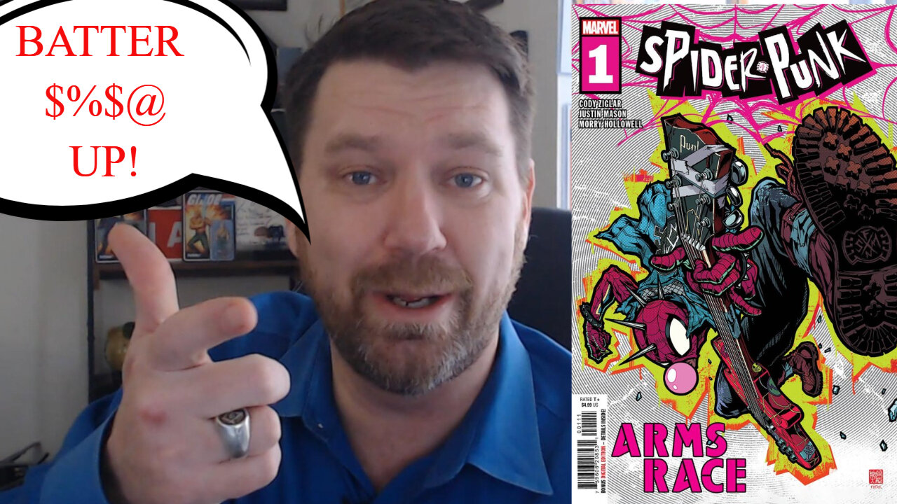 Comic Haul & Review Spider-Punk Batter $%$@ Up?