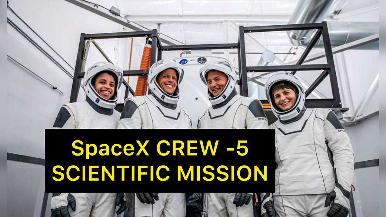 Nasa's SpaceX crew Scientific Mission