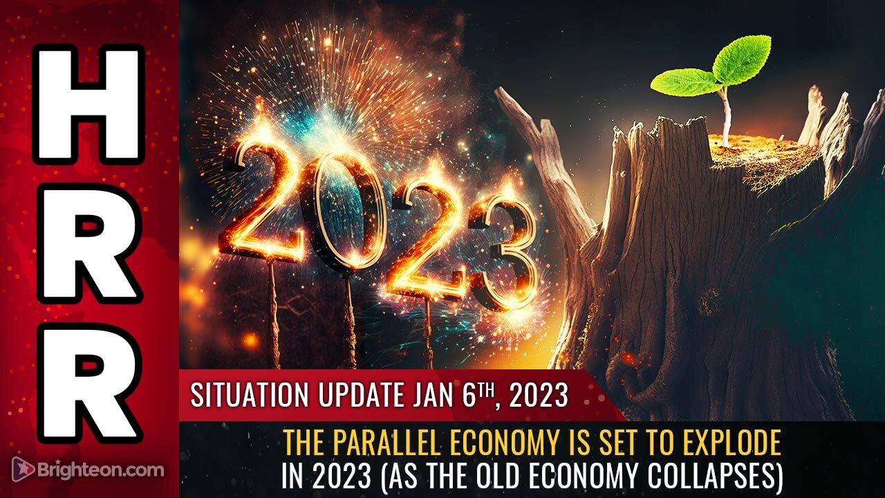 Situation Update, 1/6/23 - The PARALLEL ECONOMY is set to EXPLODE in 2023...