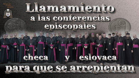 Llamamiento a las conferencias episcopales checa y eslovaca para que se arrepientan