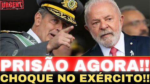 URGENTE!! GENERAL DO EXÉRCITO PRESO AGORA!! A CASA CAIU....