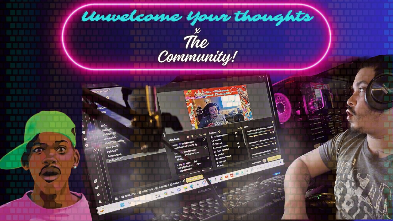Unwelcome Your Thoughts Ep 1. F^*K The Community