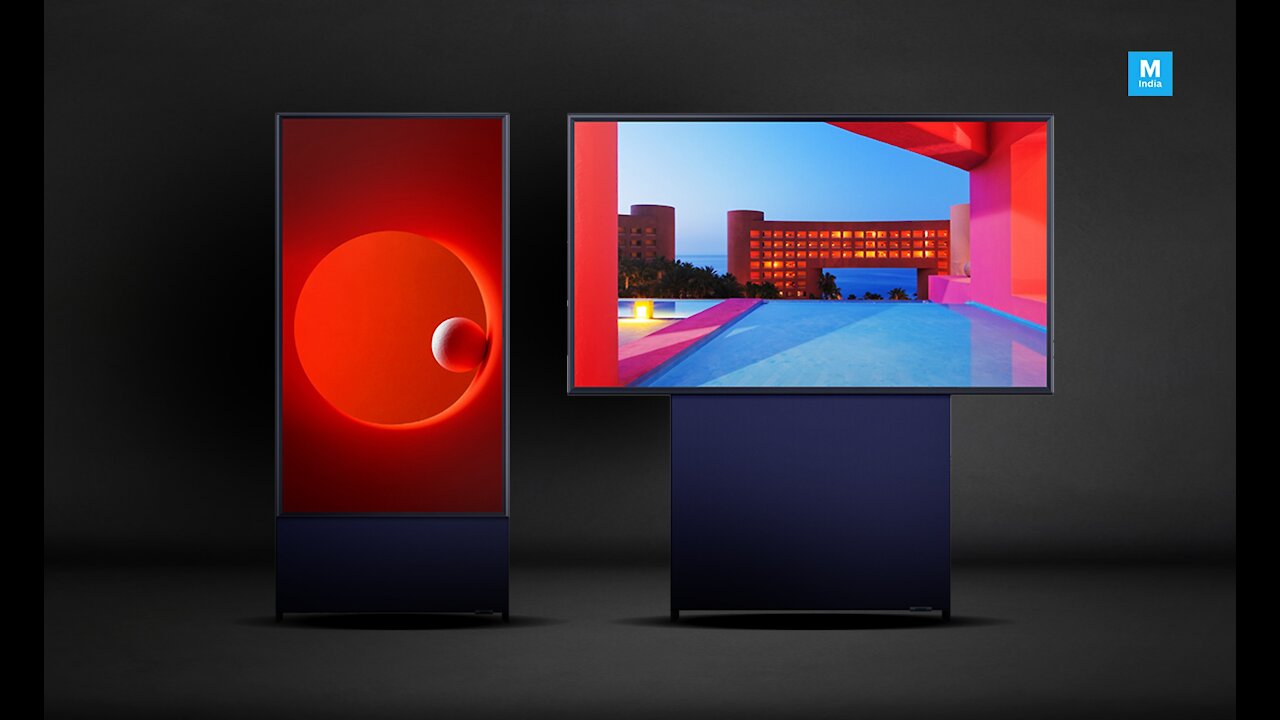 Samsung Sero - The World's First ROTATING TV