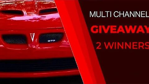 MULTI CHANNEL GIVEAWAY 2 WINNERS