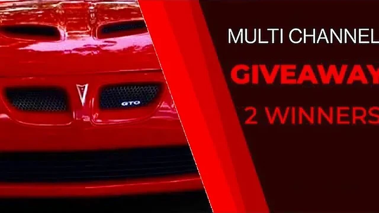 MULTI CHANNEL GIVEAWAY 2 WINNERS