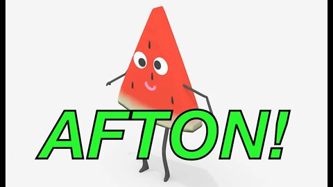 Happy Birthday AFTON! - WATERMELON Birthday Song