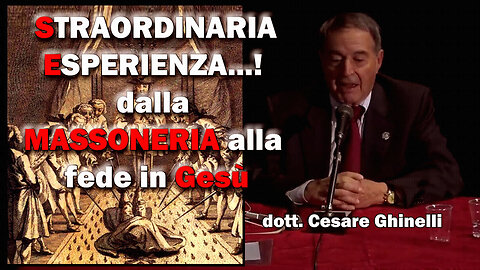 #“CESARE GHINELLI, MEDICO ED #EX MASSONE CONVERTITO, #RACCONTA LA SUA ESPERIENZA E #METTE IN GUARDIA DAL PERICOLO DELLE MEDICINE ALTERNATIVE E DELL'OMEOPATIA!!”😇💖🙏