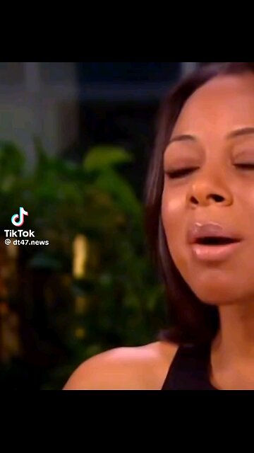 Trump Denies Racist Allegations in Recent Interview" VD (Visual Description): A serious-looking