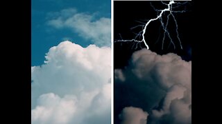 Astonishing close footage of Clouds formation captures by Drone