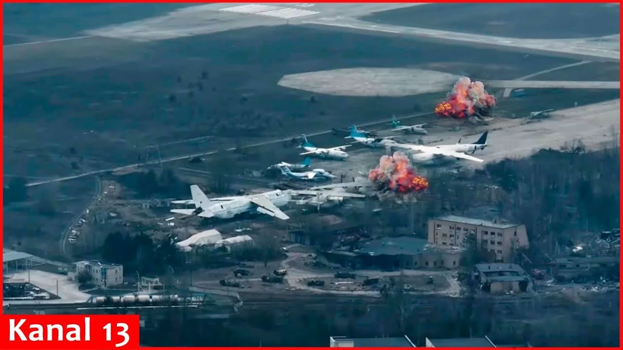 Drone attack on Russian airfields- Russia lost 5% of all Tu-95 fleet