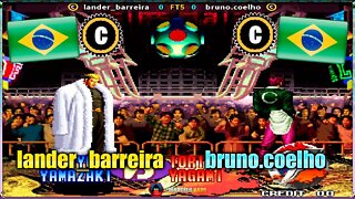 The King of Fighters '97 (lander_barreira Vs. bruno.coelho) [Brazil Vs. Brazil]