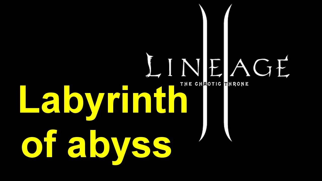 Lineage 2 Asterios x5 #1 - Labyrinth Of Abyss