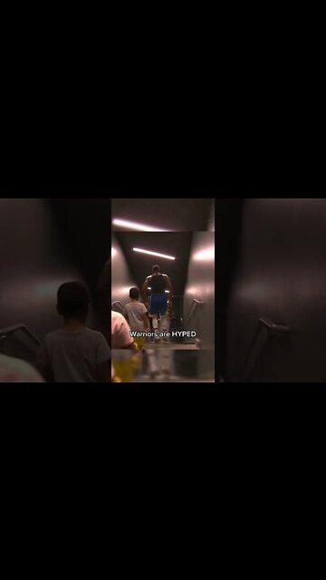 Golden State is HYPED after sending Memphis home