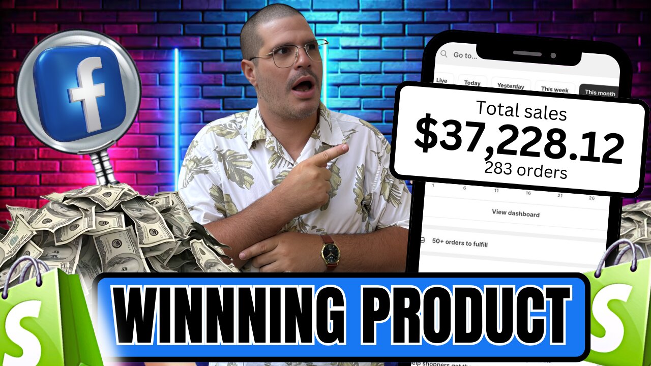 This Winning Dropshipping Product Is Making $37,000 Per Month With Facebook ADS (Winning Hunter)