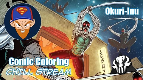 Comic Coloring Chillstream - Okuri-Inu Pinup - Final renders & Finishing touches