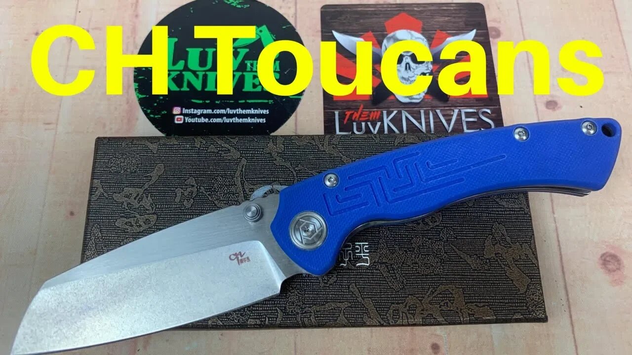 CH Toucans G10 Liner lock Disassembly included