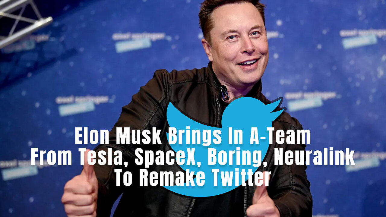 Elon Musk Brings In A-Team From Tesla, SpaceX, Boring, Neuralink To Remake Twitter