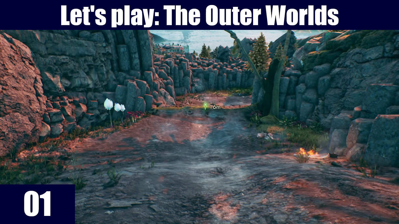 Let's Play: The Outer Worlds [EP 1] - Crash Landing.