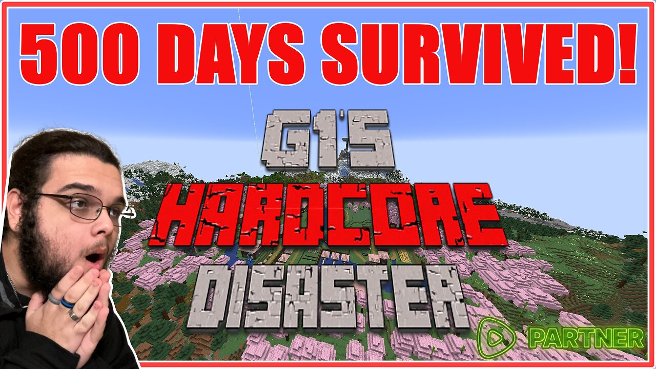 500 DAYS IN HARDCORE MINECRAFT! - G1's Hardcore Disaster