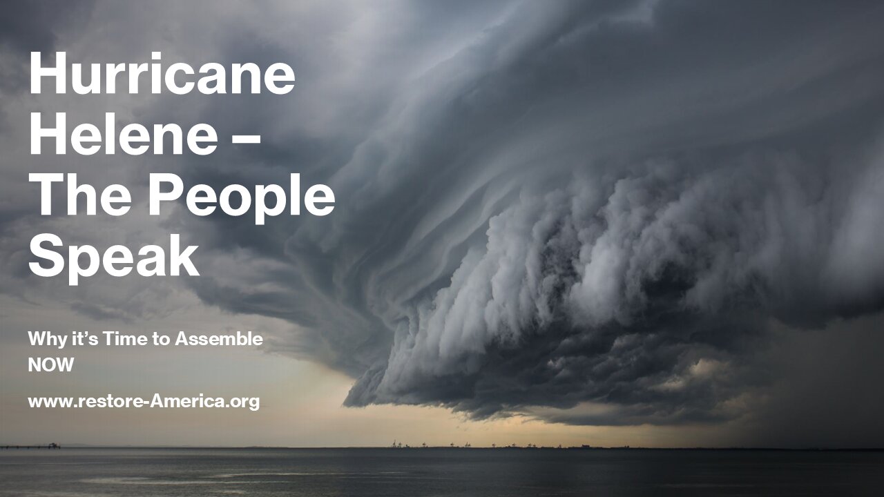 Hurricane Helene - The People Speak