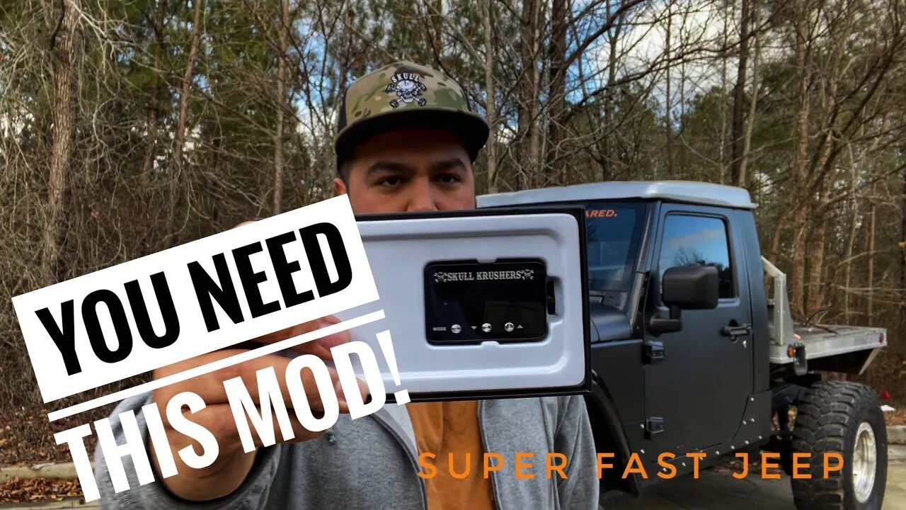 Super fast Jeep - “Ricky Bobby Approved” - SkullDrive install